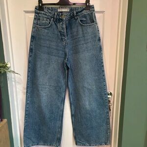 Classic Denim Wide Leg Women's Jeans